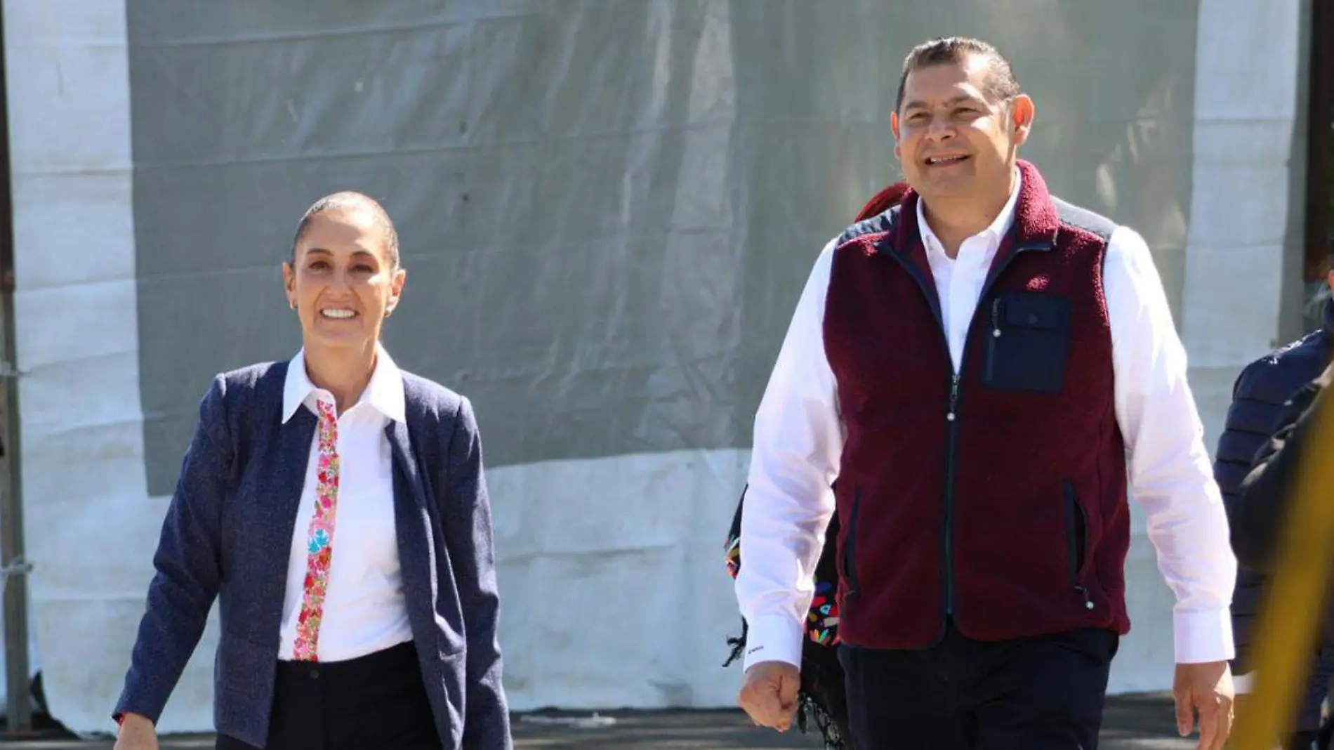 El gobernador, Alejandro Armenta Mier, felicitó a la presidenta de México, Claudia Sheinbaum Pardo